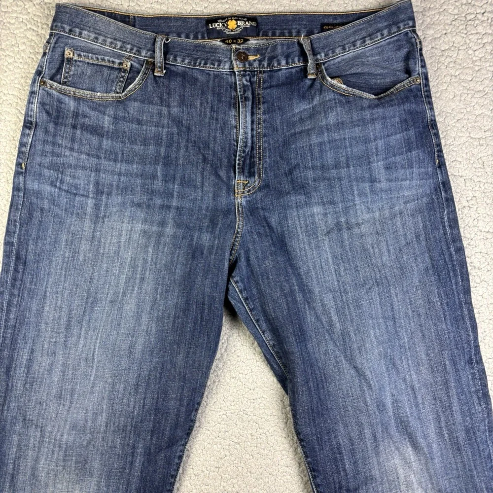 Lucky Brand 429 Classic Straight Jeans Men's Sz 40x32 Vintage Stretch dark Wash